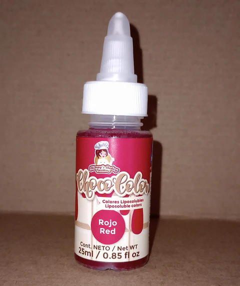  Chococolor 25ml. Mate rojo