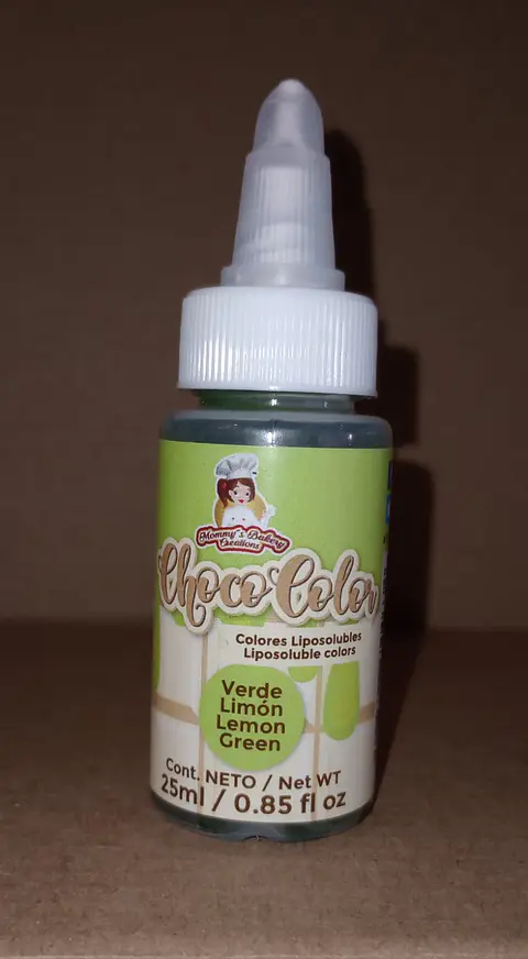  Chococolor 25ml. Verde limon