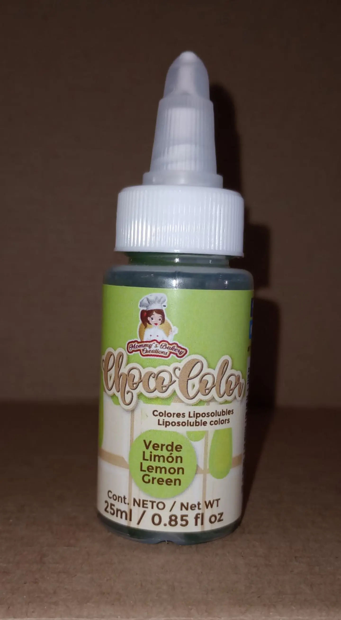  Chococolor 25ml. Verde limon 1