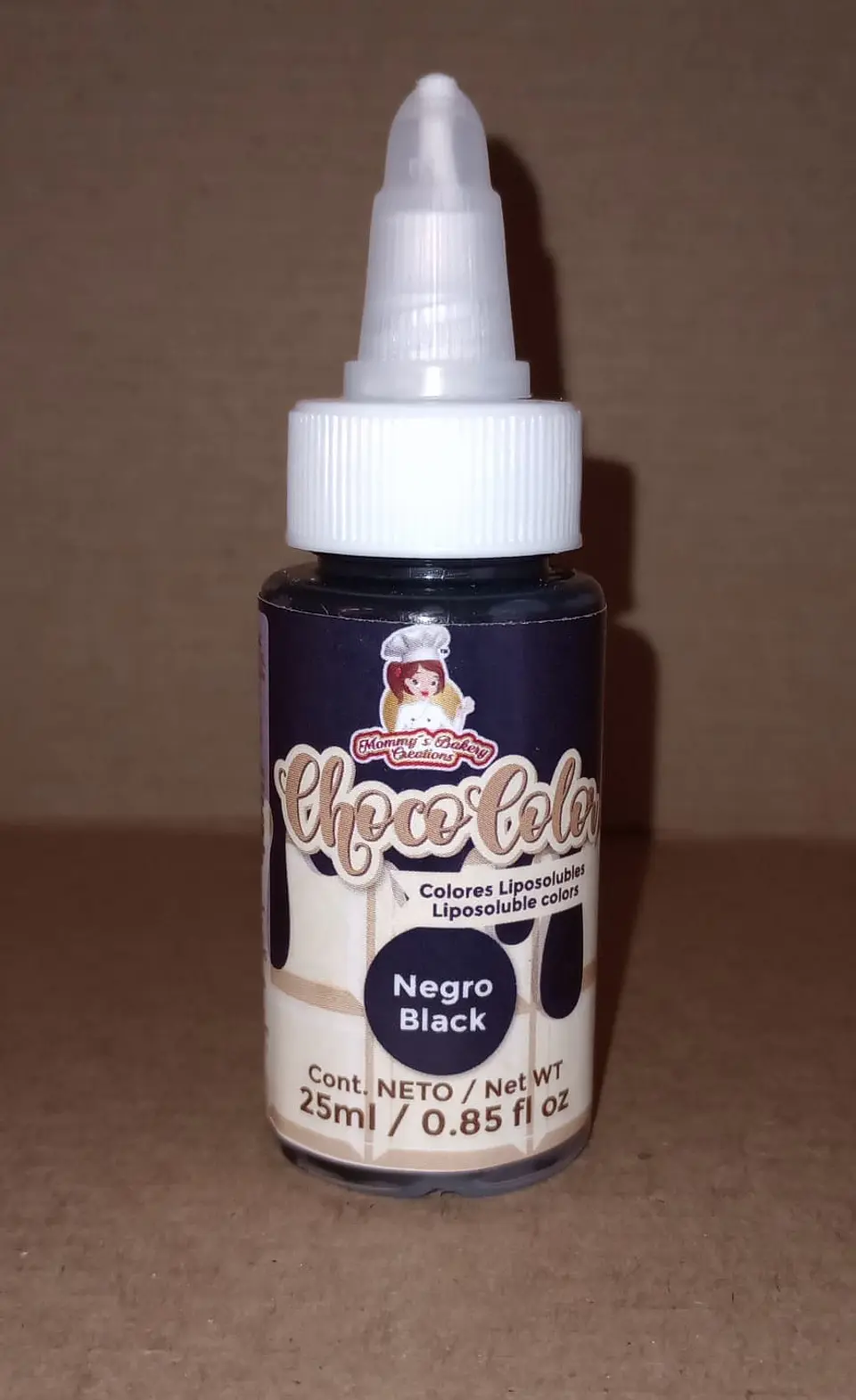  Chococolor 25ml. Mate negro 1