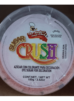 Sugar crush 100gr. Rosa delicado   