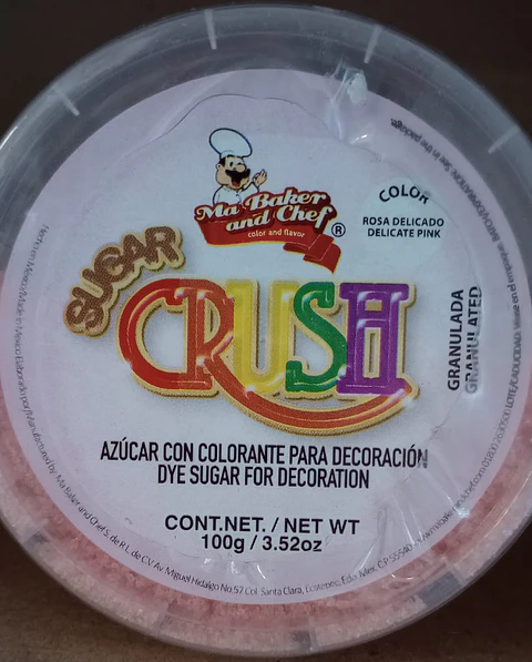  Sugar crush 100gr. Rosa delicado
