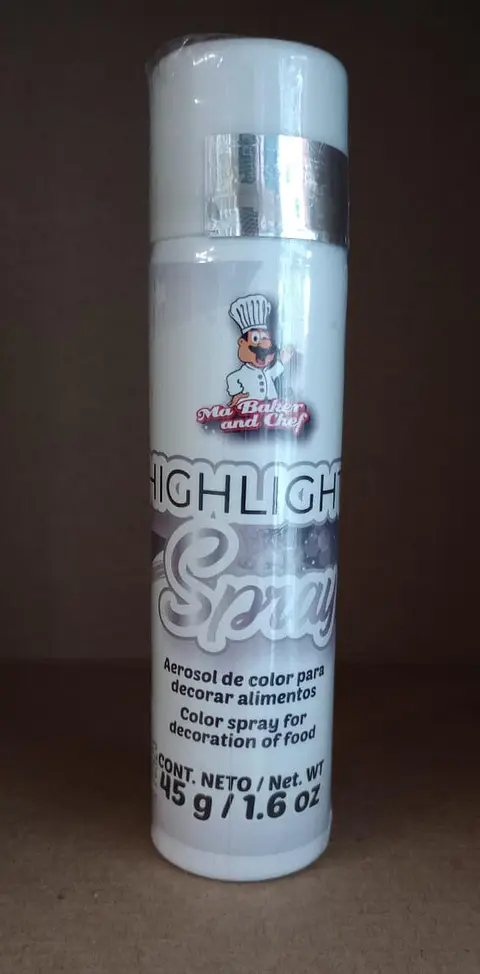  Spray color Highlighter plata 45gr SPME13-045