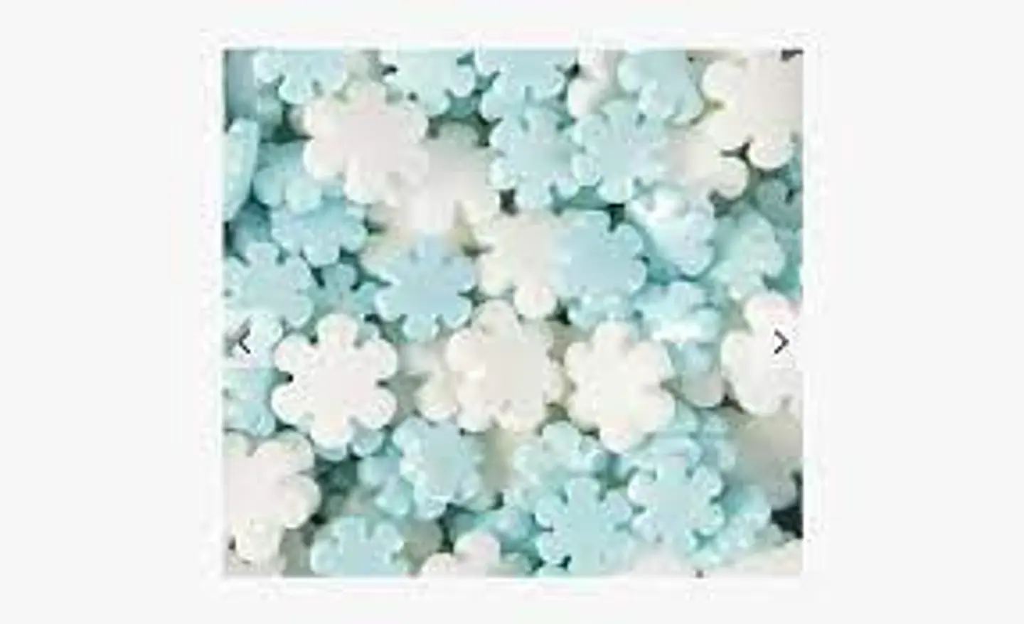  Sprinkle copo de nieve perlado/azul 710-5070 2