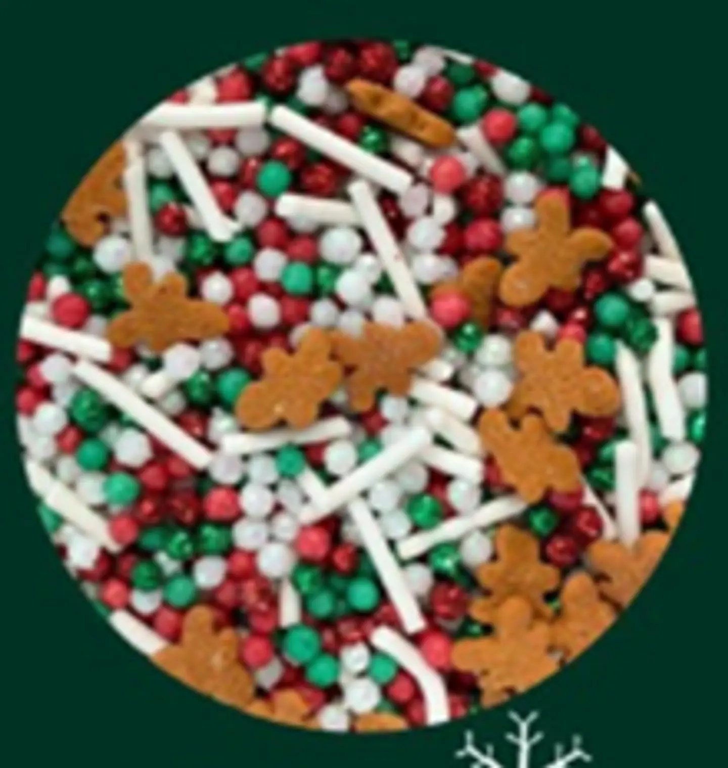  Sprinkle mix Santas cookie 50 100 gr 1