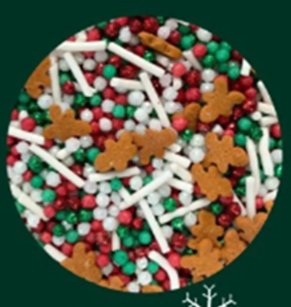  Sprinkle mix Santas cookie 50 100 gr 1