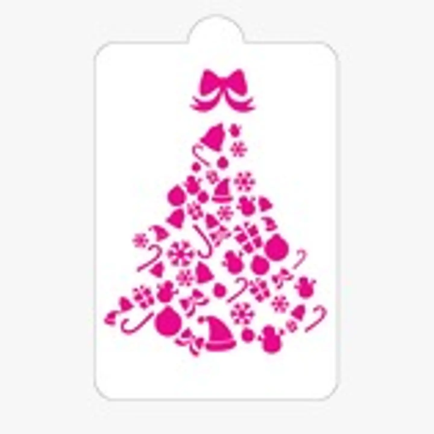  Estencil arbol de regalos S218 1