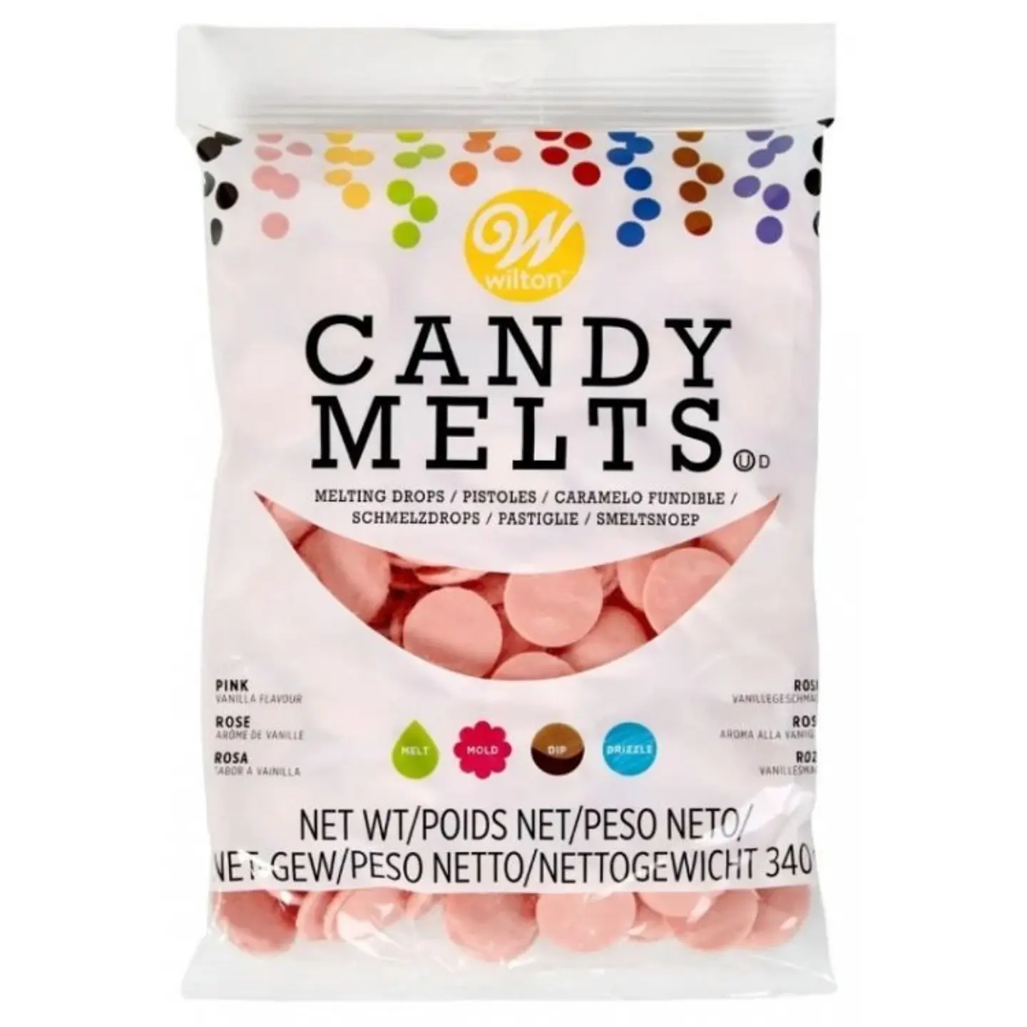  Dulce para derretir rosa 340 gr 1