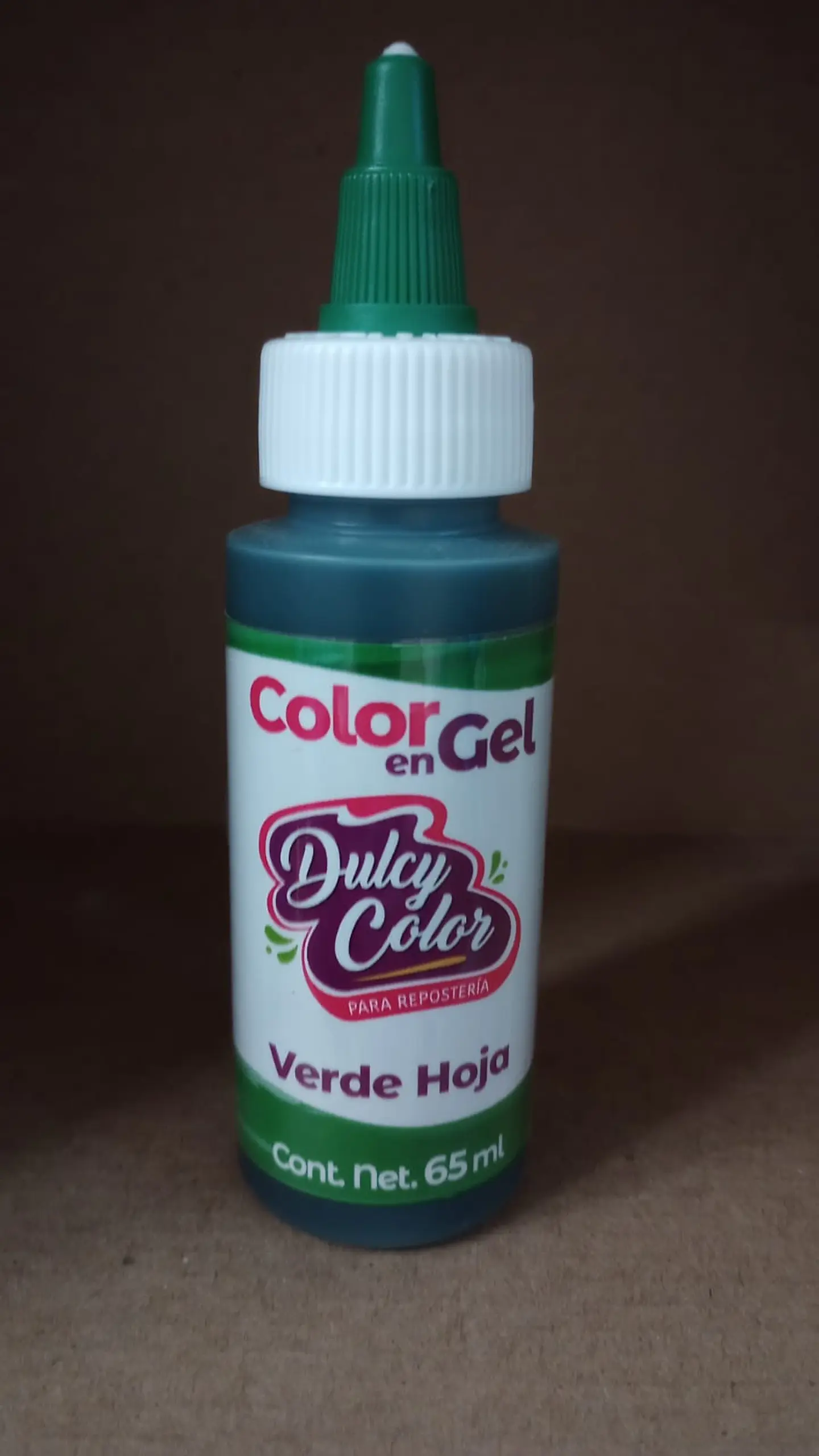  Color vegetal Dulcycolor verde hoja 65 ml 1