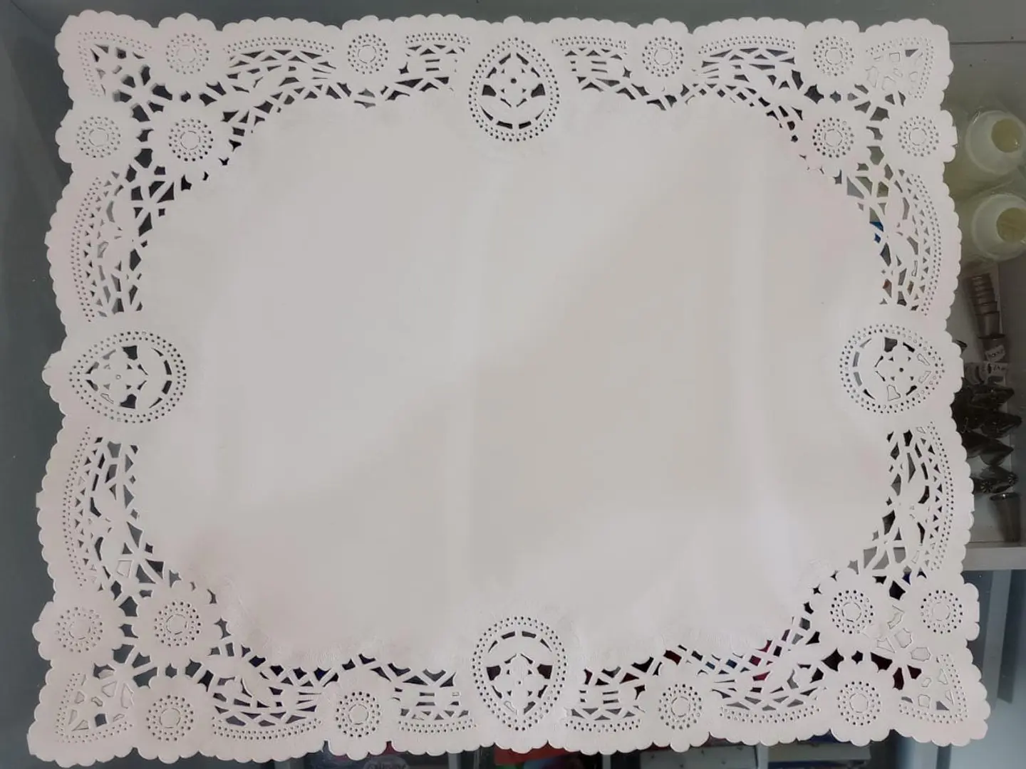  Servilletas caladas No.MA rectangular 39.5x32cm pieza PRD 1