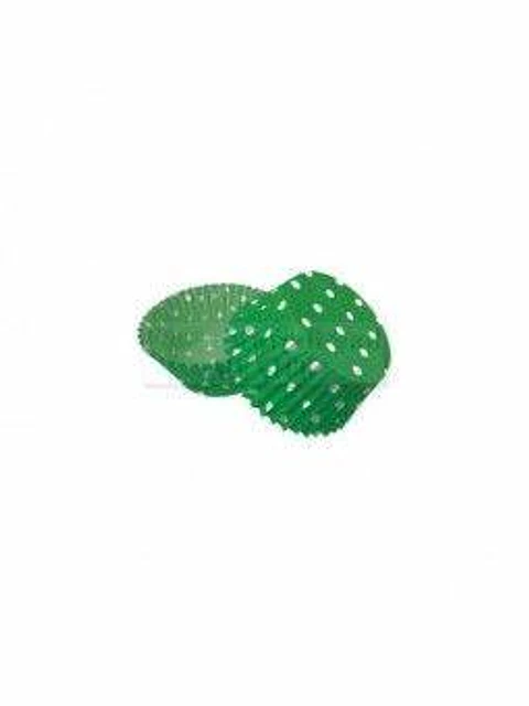  Capacillo polka dot verde 100 Pieza  4-