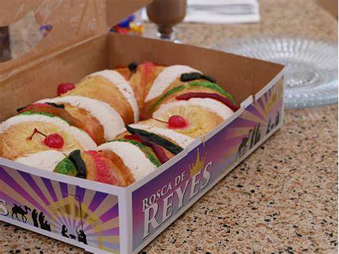  Caja rosca de reyes chica pieza