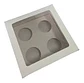  Caja cupcake 4 muffin plata pieza - vignette 1