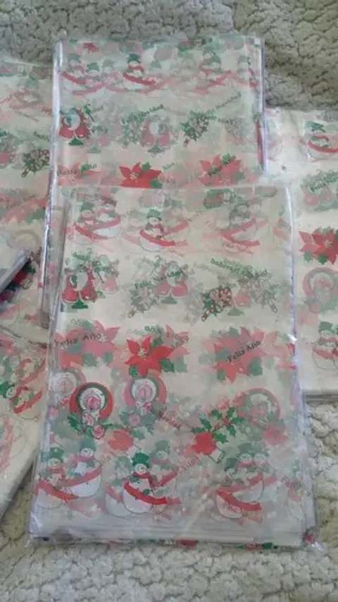  Bolsa de celofan navide?a 500g ciento