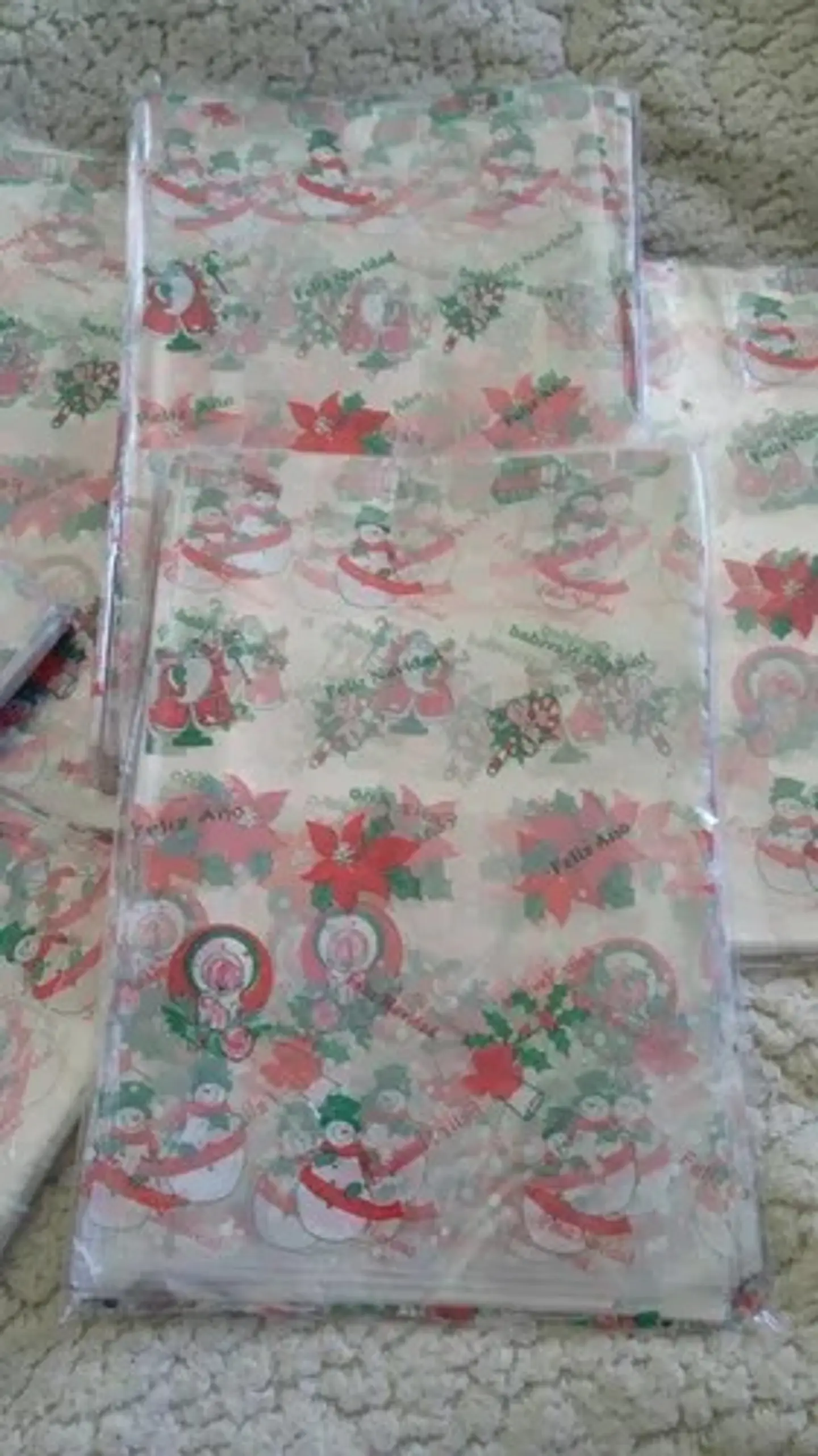  Bolsa de celofan navide?a 500g ciento 1