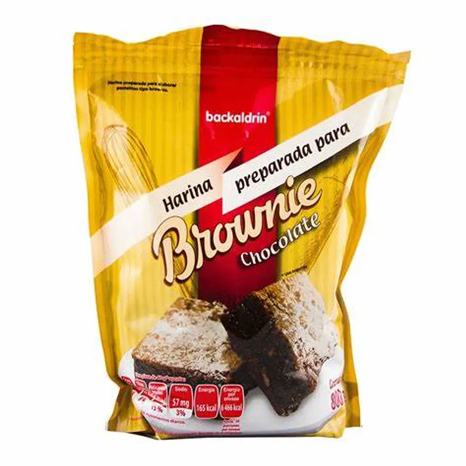  Harina Rialte Brownie Mix Bolsa c/ 800gr 1