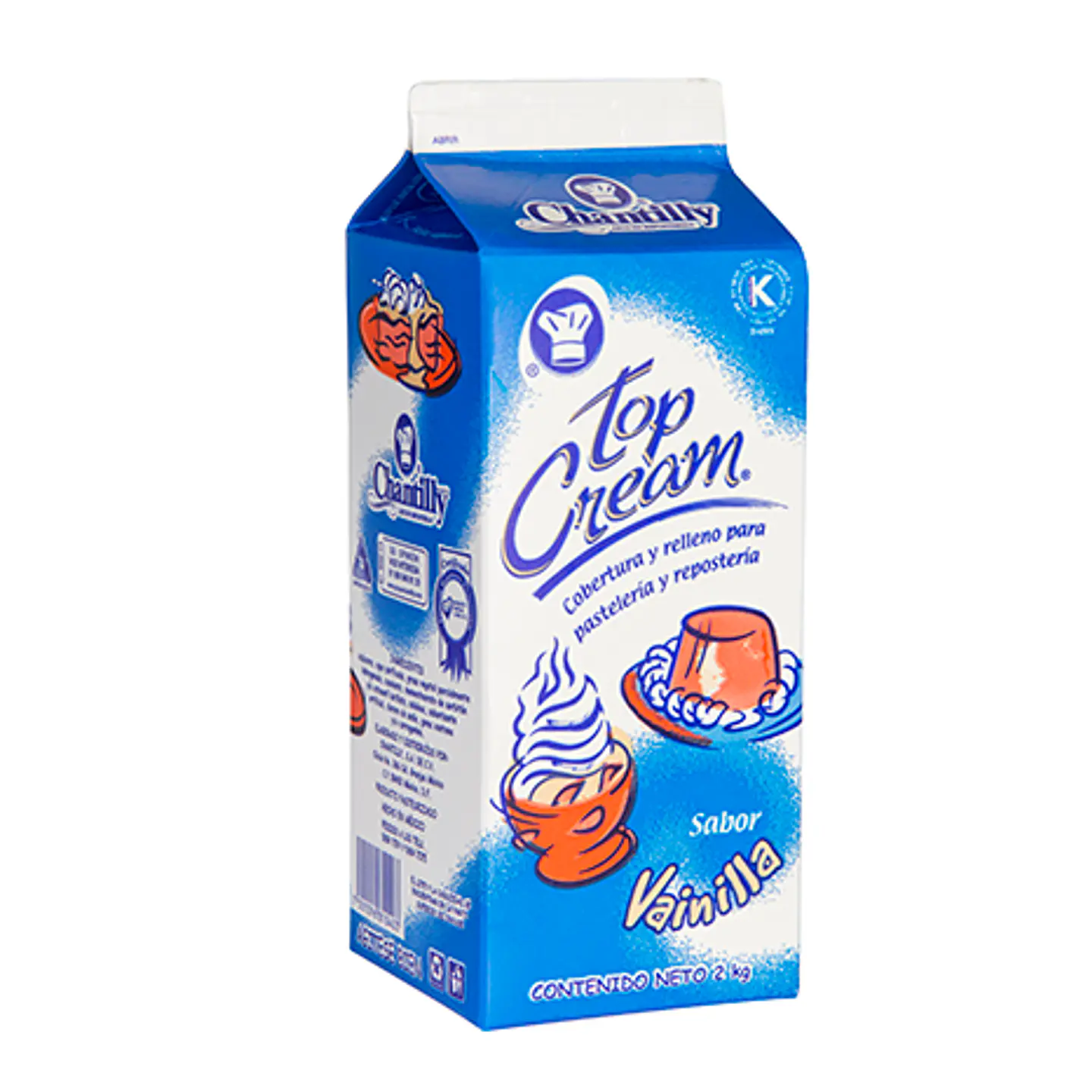  Top cream Vainilla caja 2Kilogramo 1