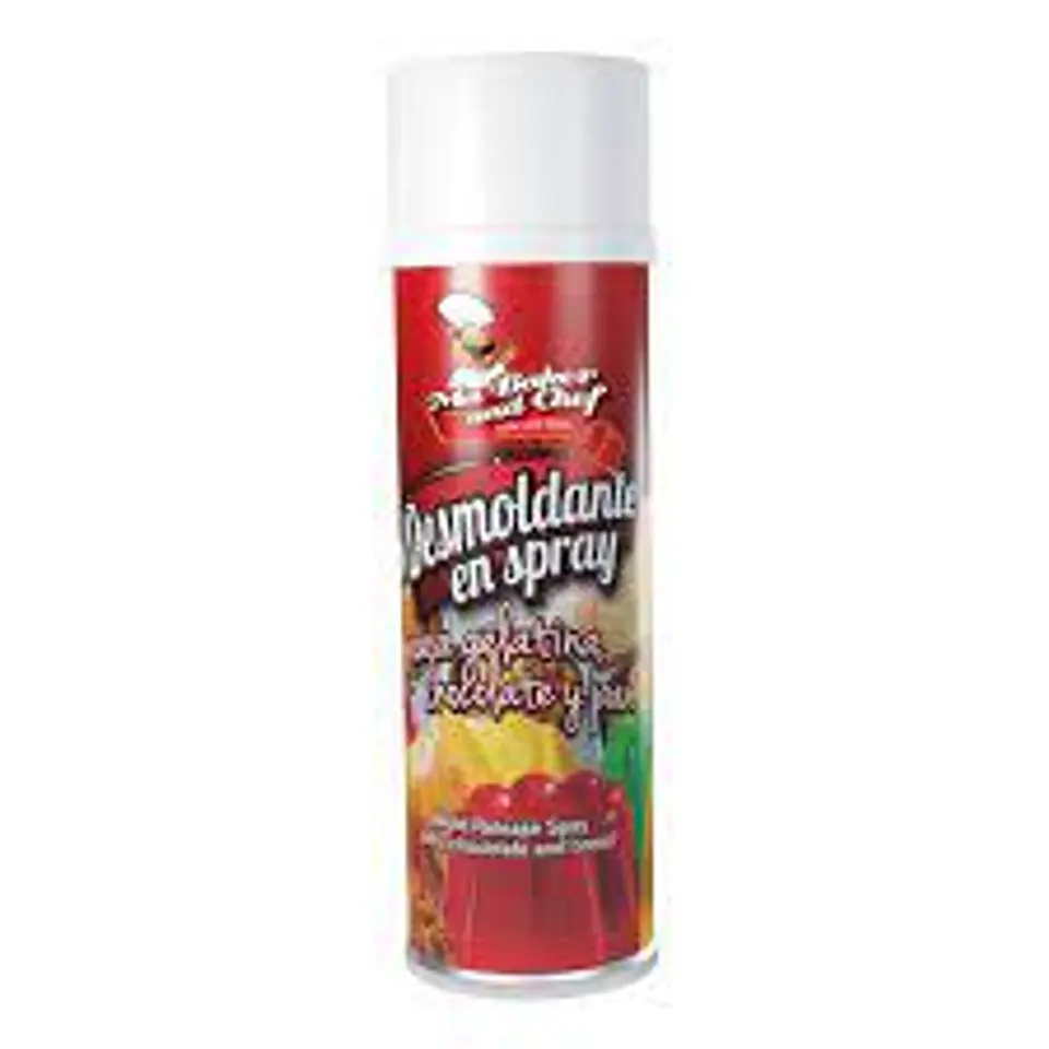  Desmoldante en spray 85ml para pan chocolate y gelatina 1
