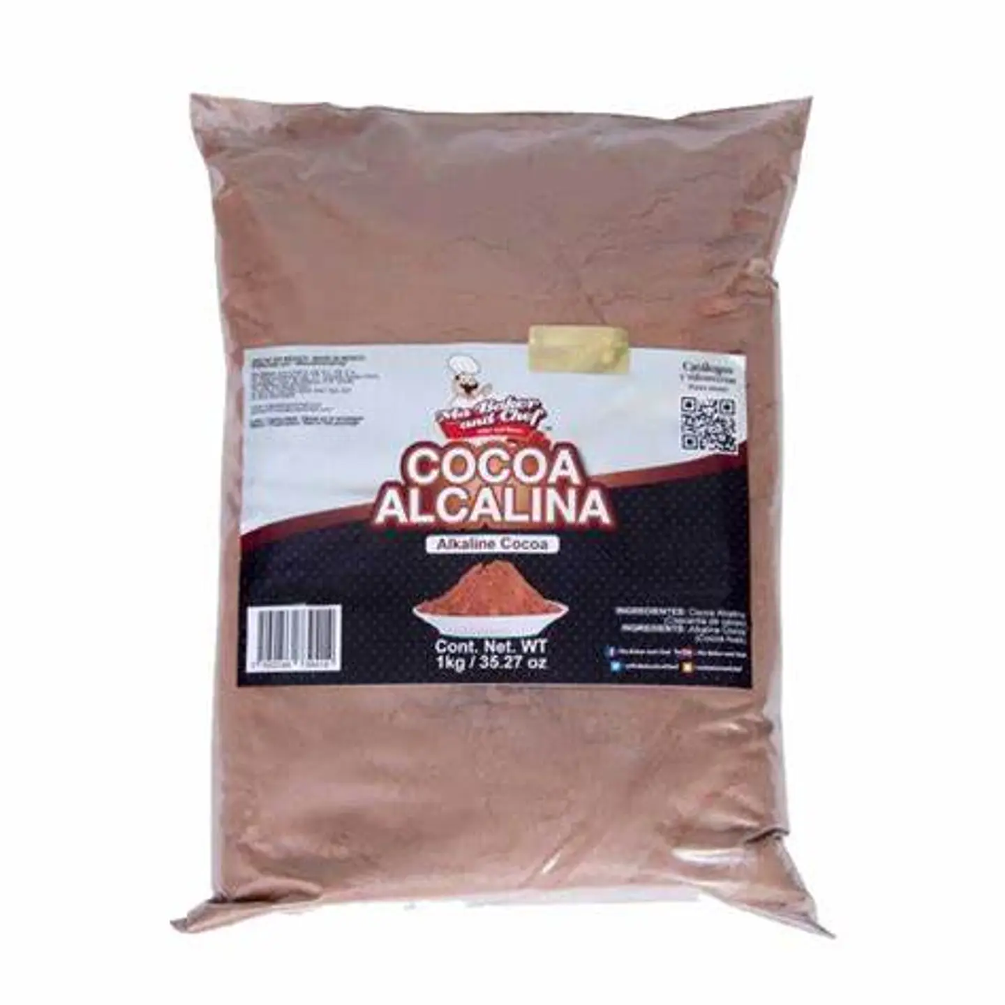  COCOA ALCALINA 1Kilogramo. 1