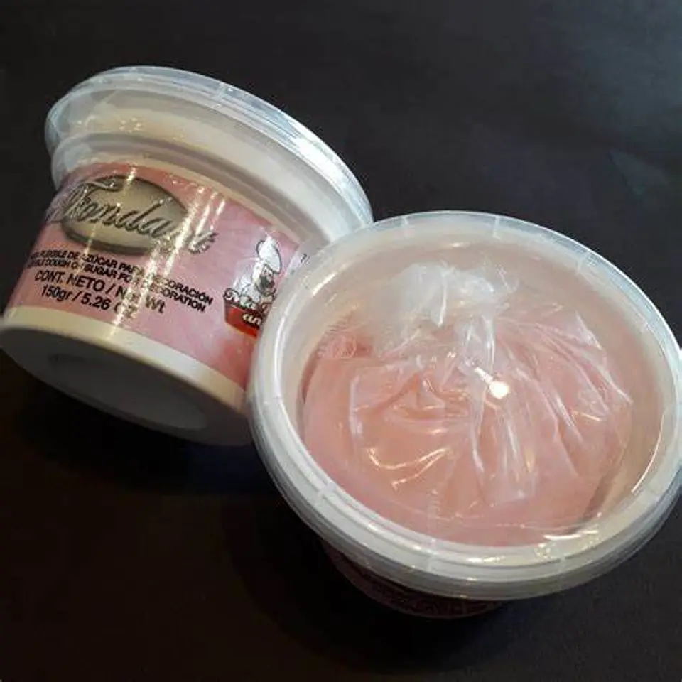  Fondant Natural 150 gr Rosa 1