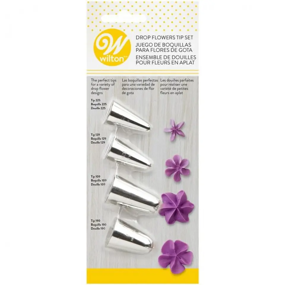  Juego de duyas para flores c/4 03-3109 1