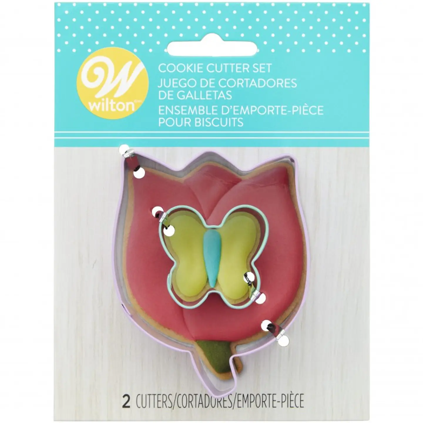  Cortador flor y mariposa metal c/2 2308-0-0347 2