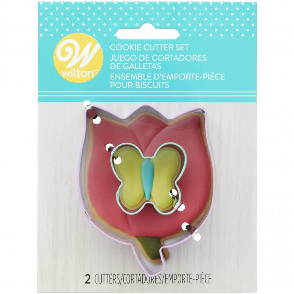  Cortador flor y mariposa metal c/2 2308-0-0347 2