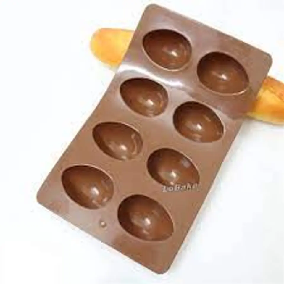  Molde Silicon Huevo Pascua 8 cav 1