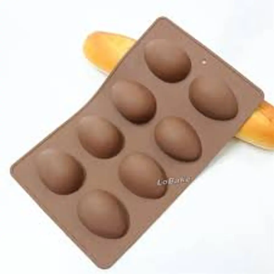  Molde Silicon Huevo Pascua 8 cav 2