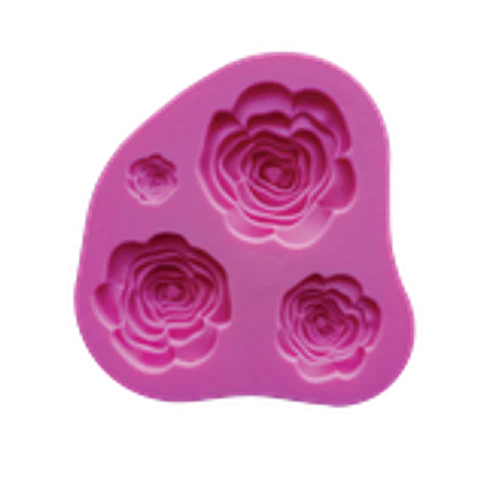  Molde Silicon Rosas por tama?os MSC698