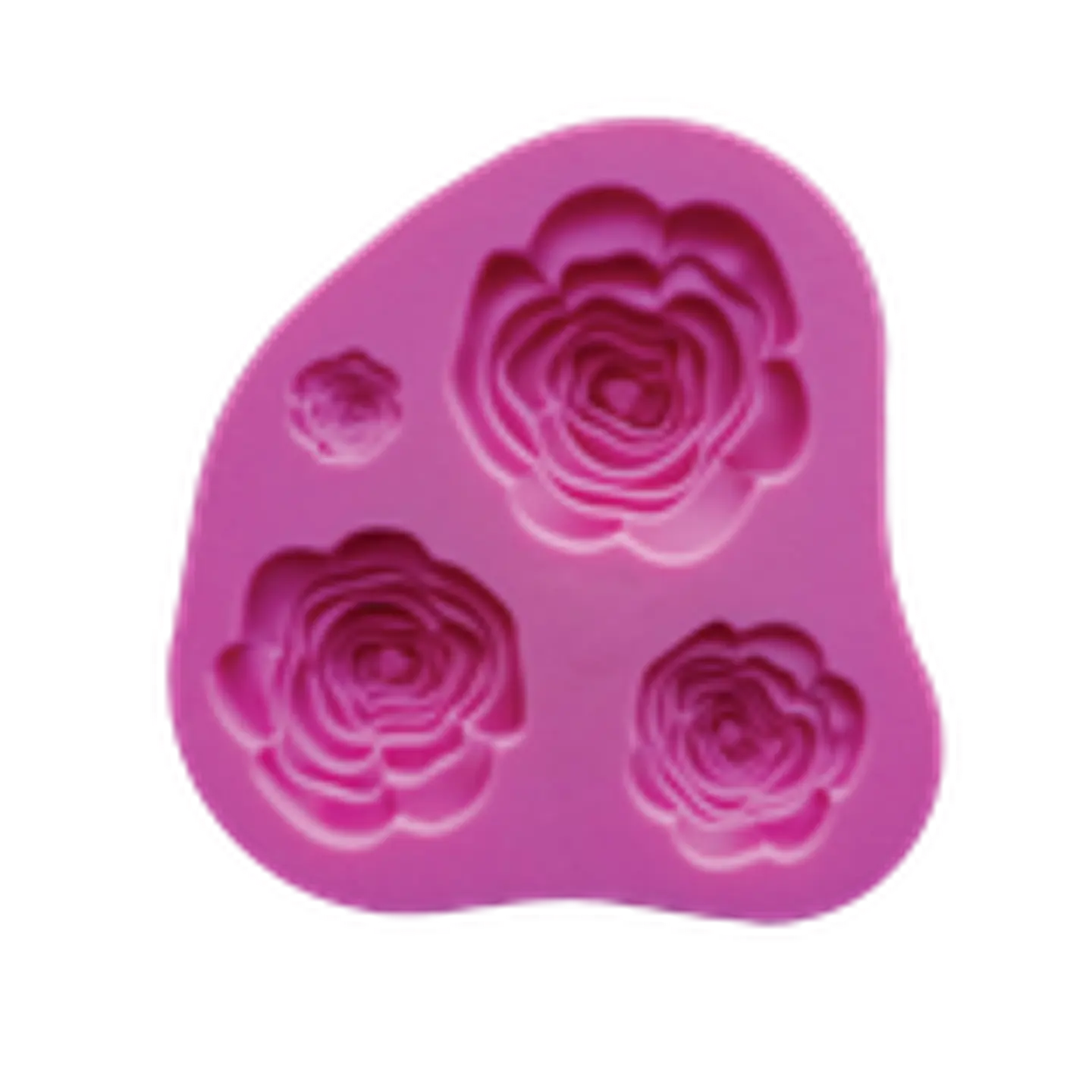  Molde Silicon Rosas por tama?os MSC698 1