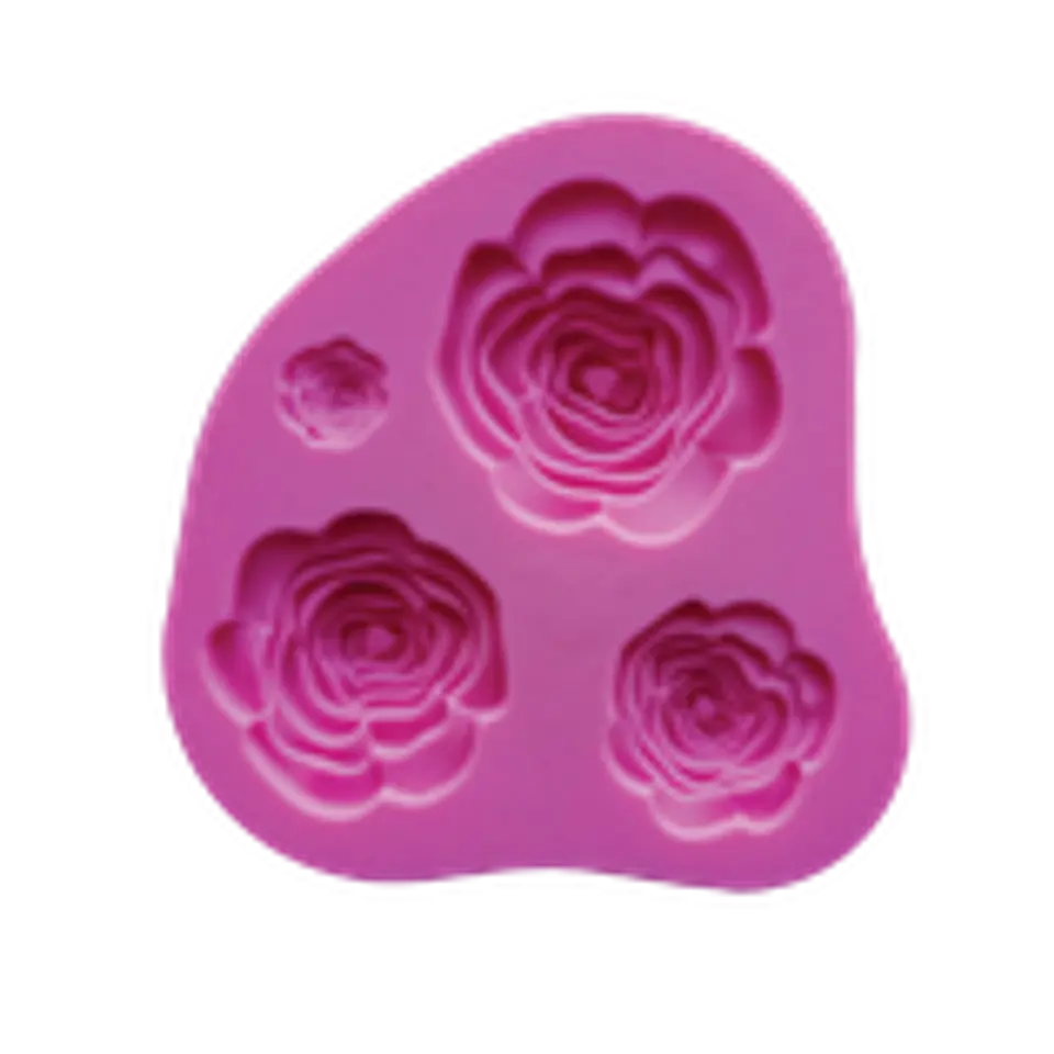  Molde Silicon Rosas por tama?os MSC698 1