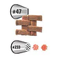  Juego de duya 47 y 233  418-47233 - vignette 2