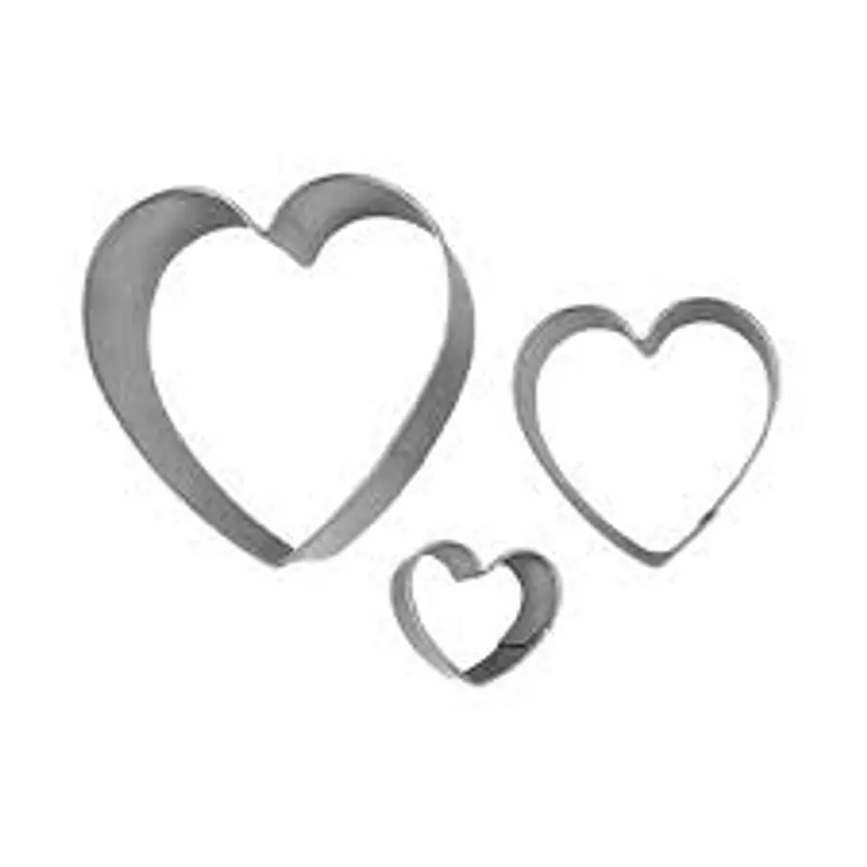  Cortador galleta corazones varios  4-23 2