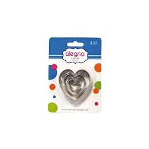  Cortador galleta corazones varios  4-23