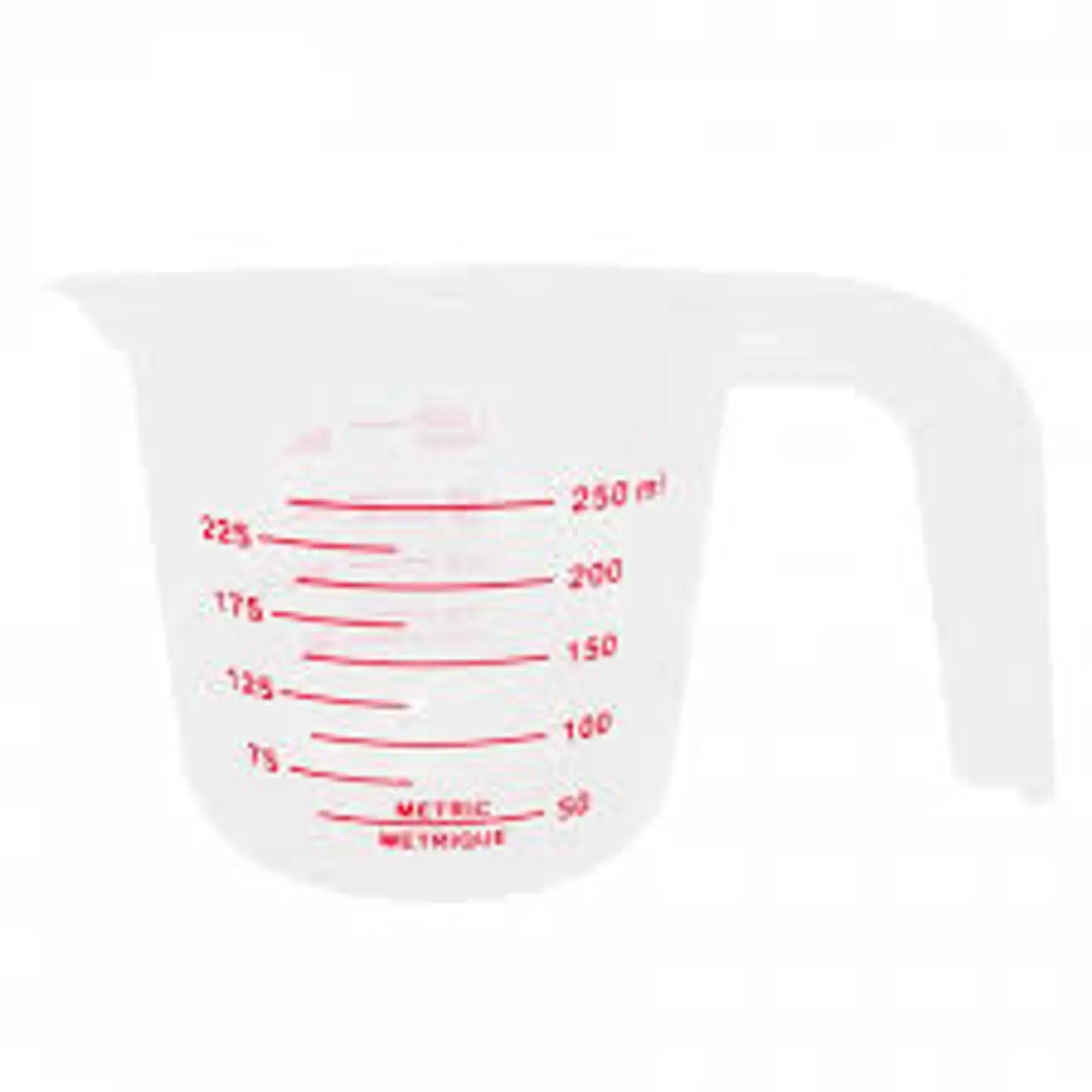  TAza medidora de plastico 250ml  4-0299 1