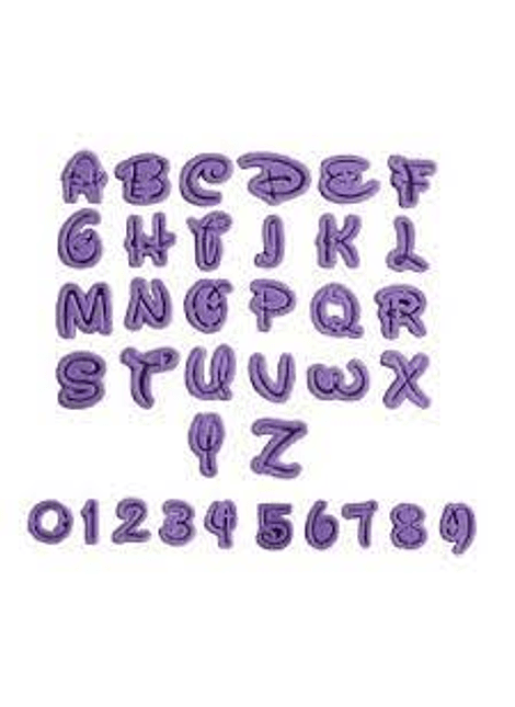 Marcador letras lettering  16013