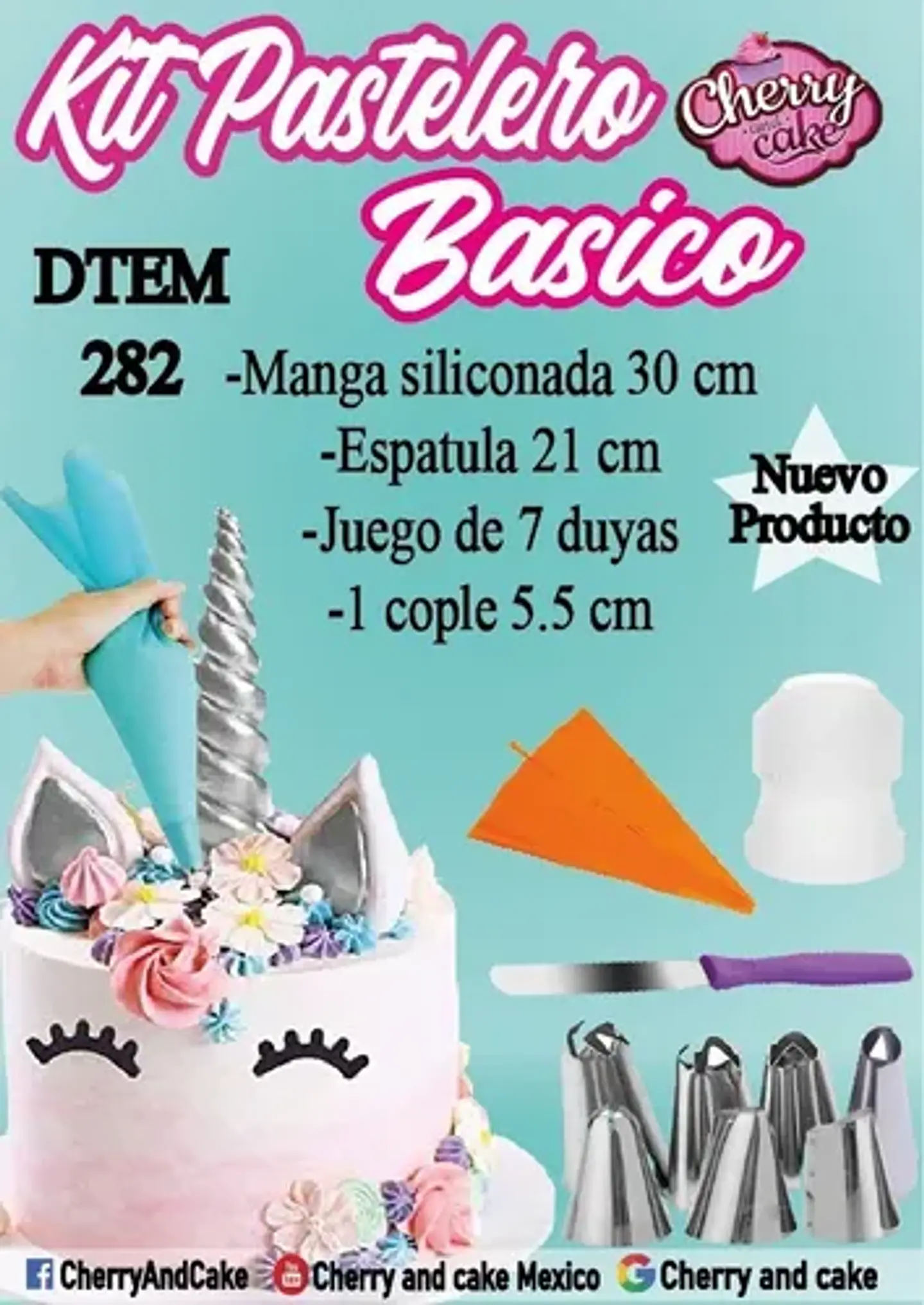  Kit manga pastelera DTEM282 1