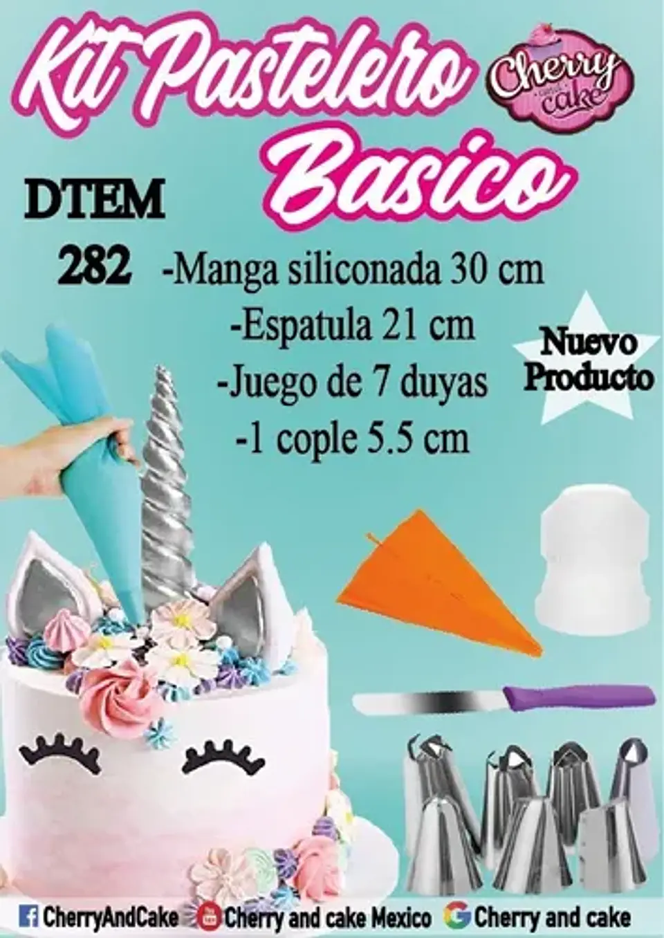  Kit manga pastelera DTEM282 1
