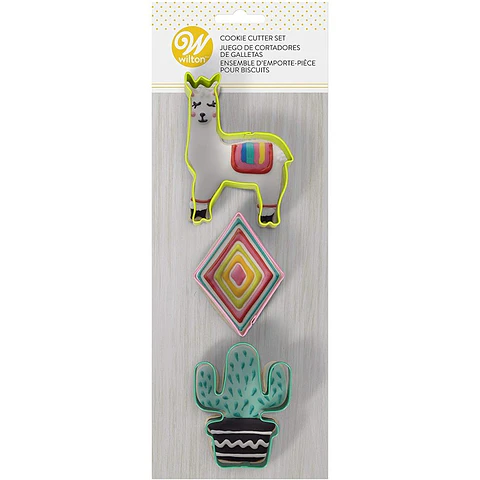  Set cortador llama cactus 3 Piezas 2308-0-0107