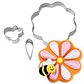  Juego cortador flor abeja metal 2308-1288 - Miniatura 2