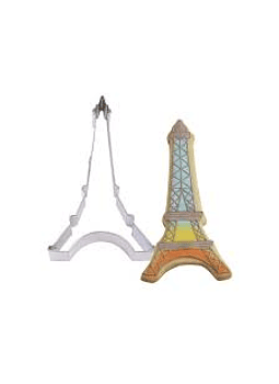 Cortador torre Eiffel acero inoxidable