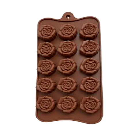  M Sili p/choco rosas 15 cav SIL001041