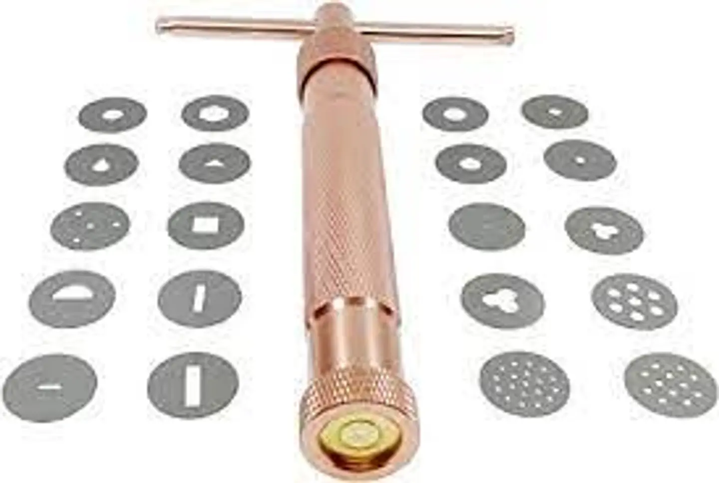  Jgo extrusor ainox y discos de fondant 21Pieza TOL0000929 1