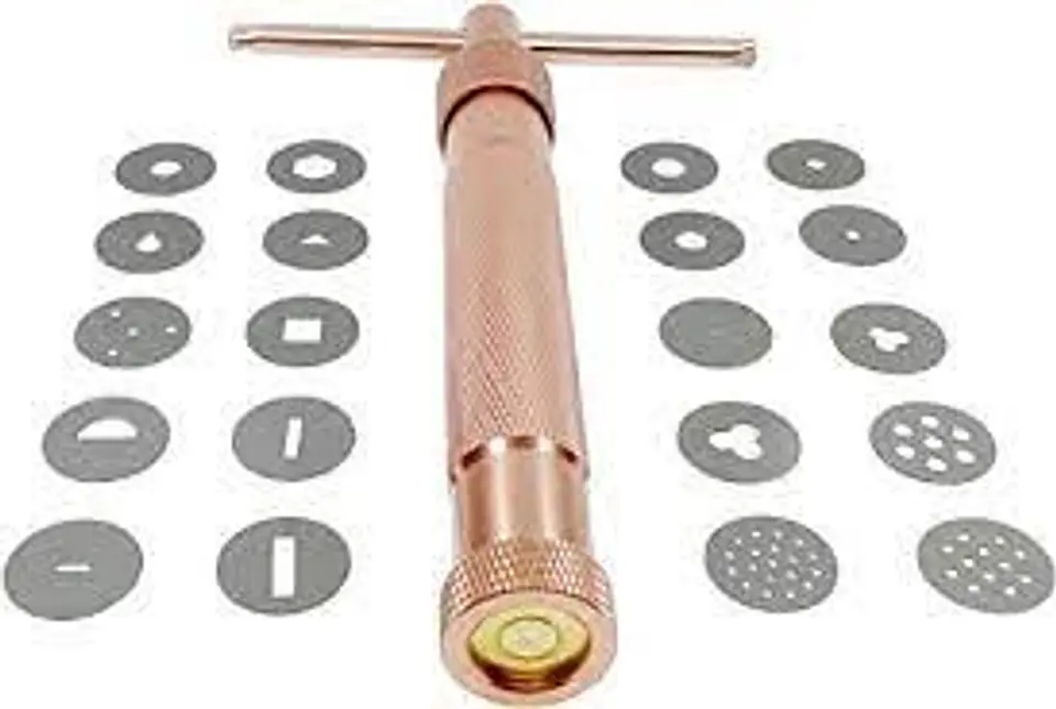  Jgo extrusor ainox y discos de fondant 21Pieza TOL0000929 1