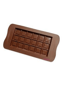 Molde silicón tablillas de chocolate DTEM370   