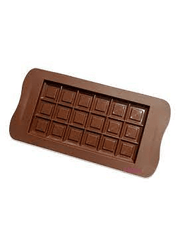 Molde silicón tablillas de chocolate DTEM370
