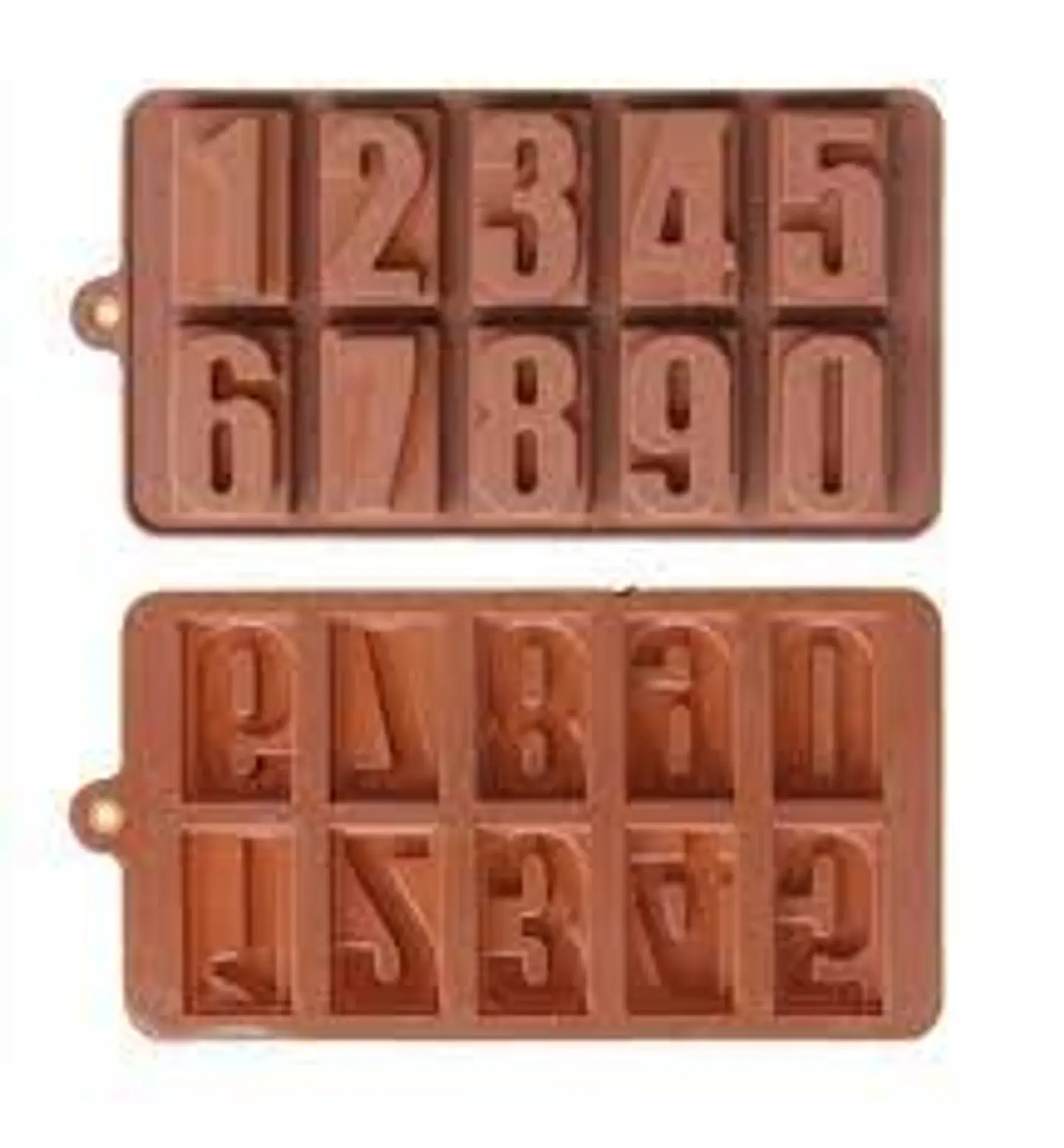  Molde silicon numeros de chocolate DTEM450 1
