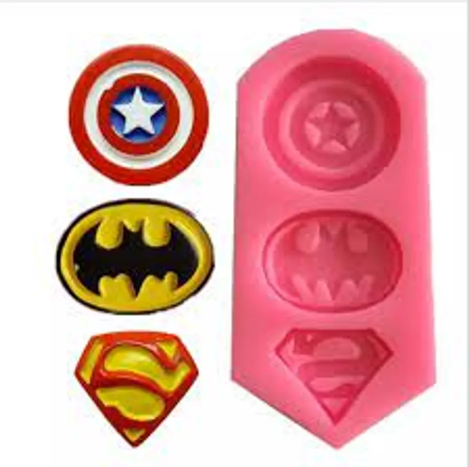  Escudos super heroes X3 2