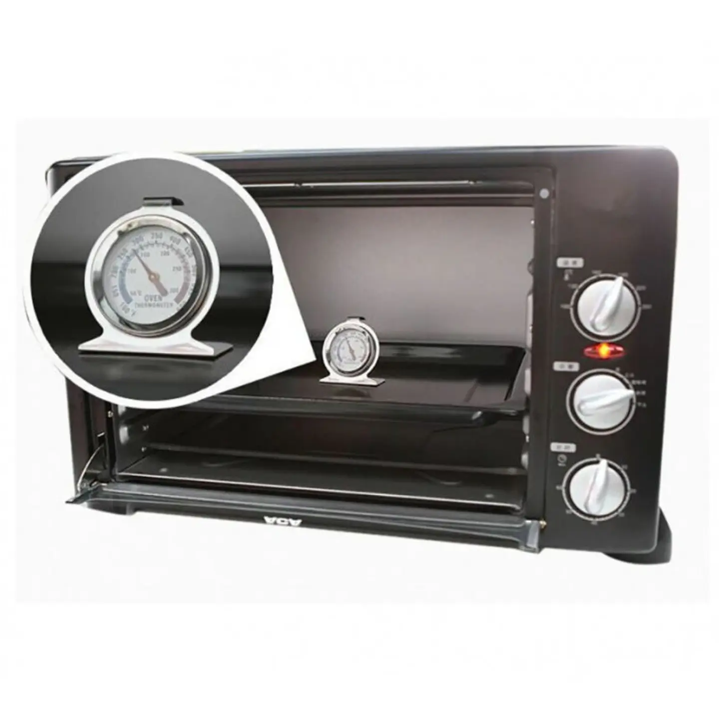  Termometro para horno acero inoxidable 180-1511 2